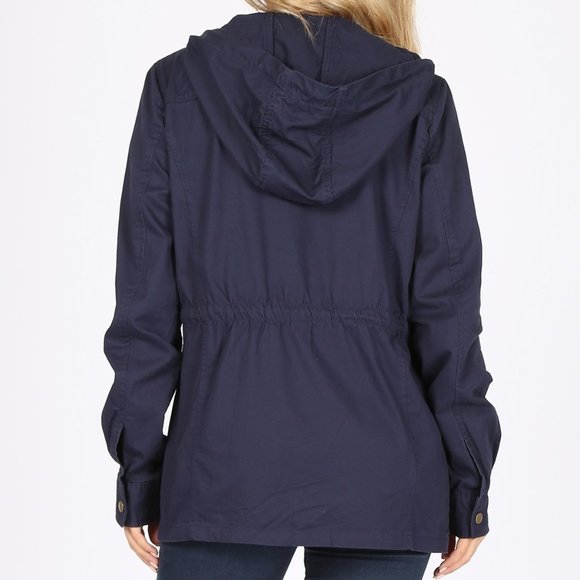 UTILITY HOODIE JACKET (GIANNA) - Picture 2 of 6
